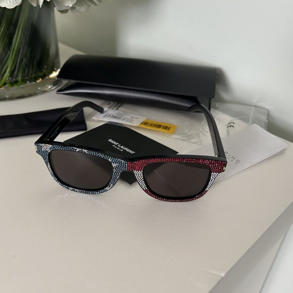 Yves Saint Laurent X Swarovski American Pop Wayfairer Sunglasses main image 9